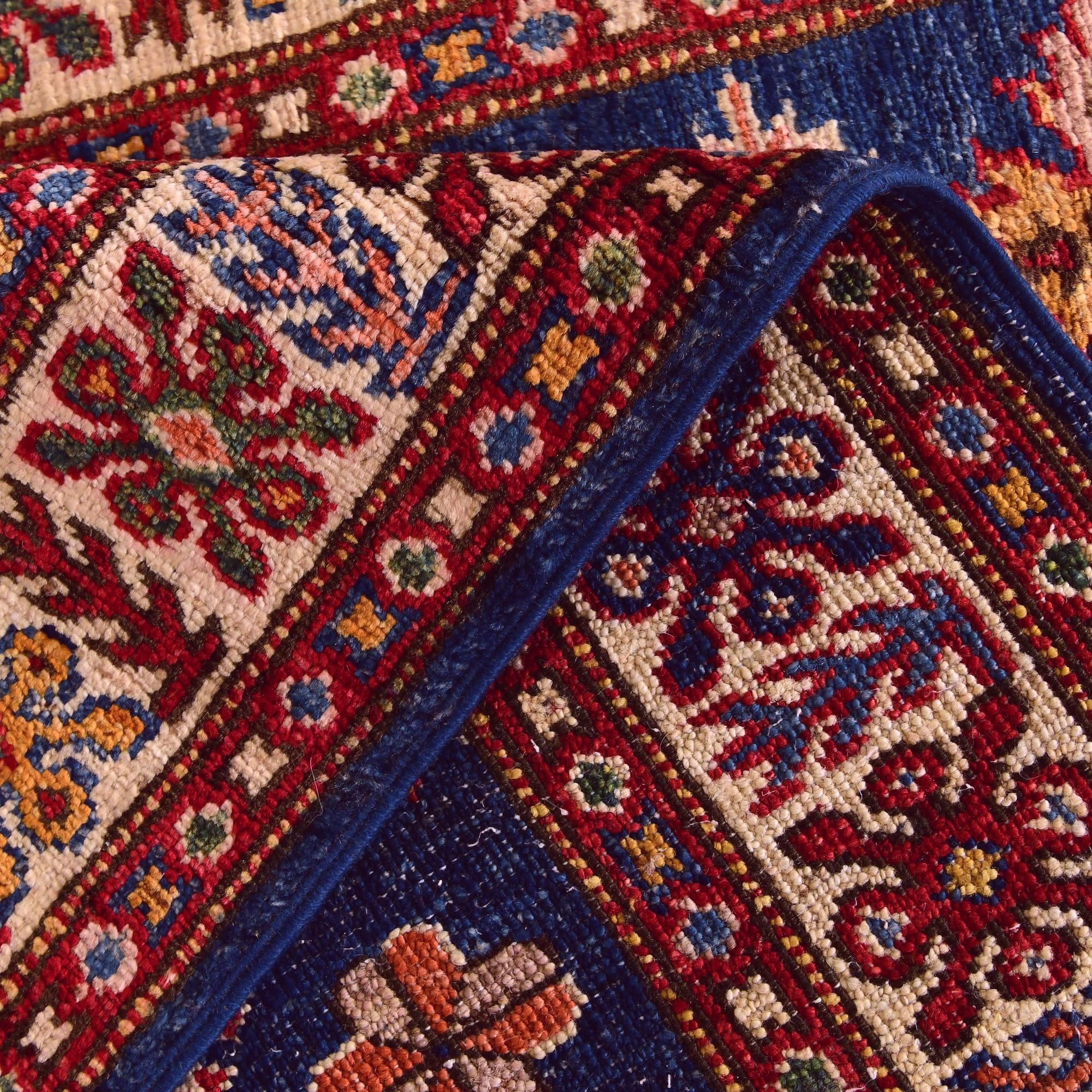 3' 1 x 4' 8 Hand Knotted Kazak Rug