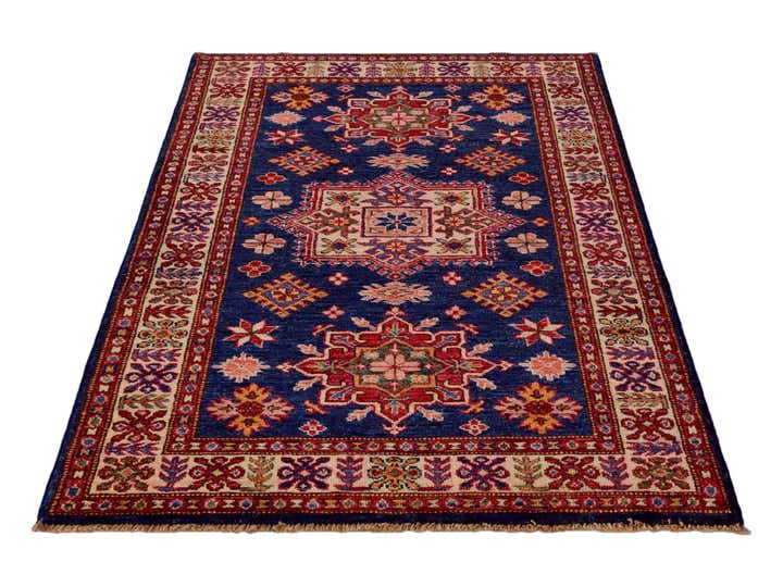 3' x 4' 8 Hand Knotted Kazak Rug