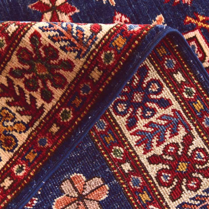 3' x 4' 8 Hand Knotted Kazak Rug