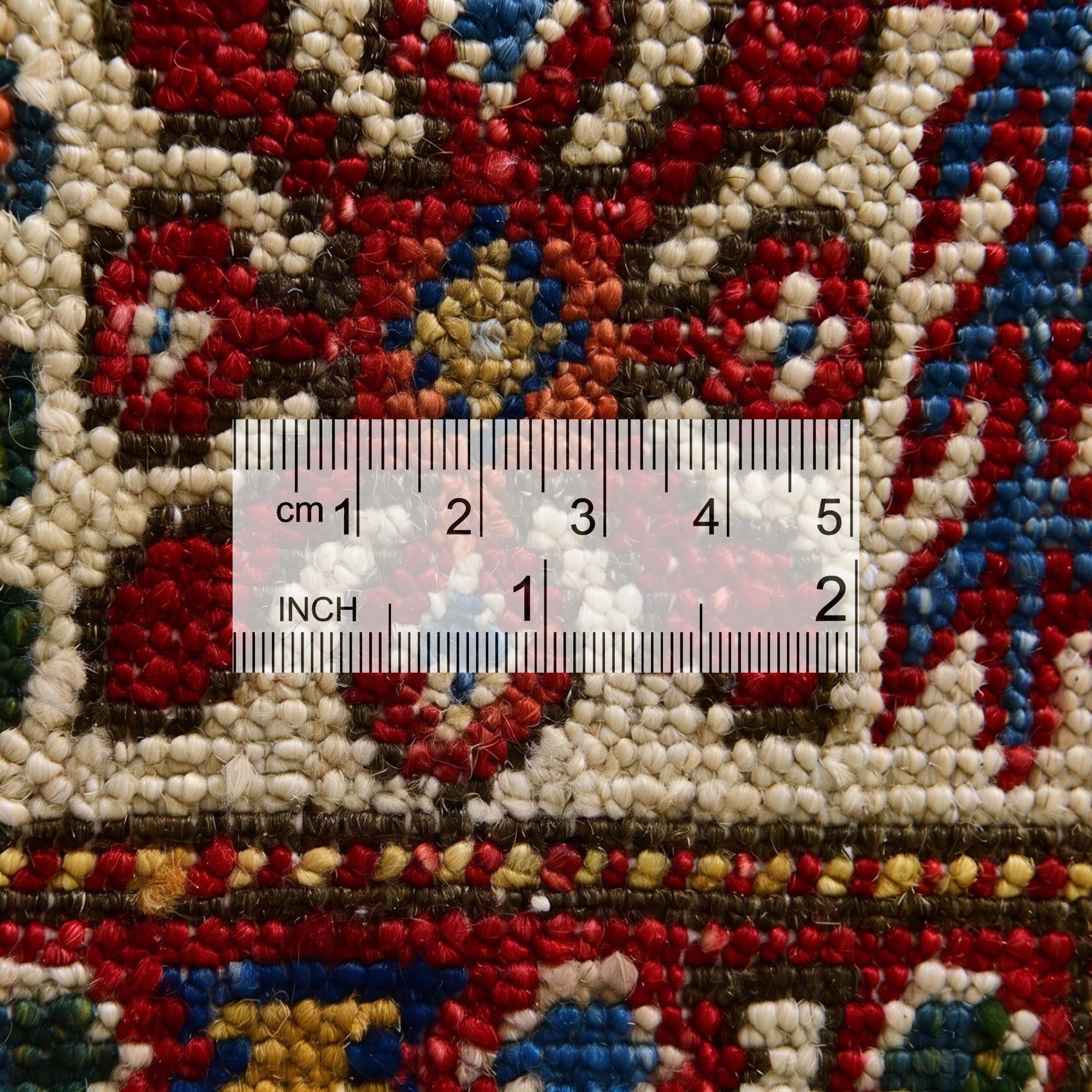 3' x 4' 8 Hand Knotted Kazak Rug