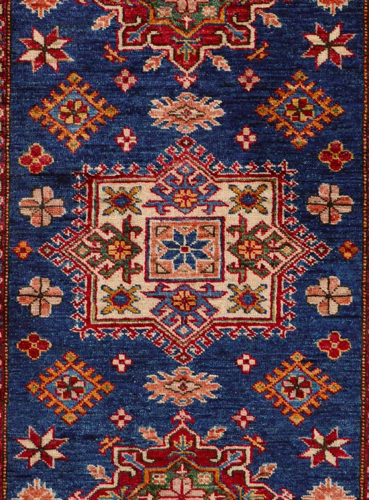3' x 4' 8 Hand Knotted Kazak Rug