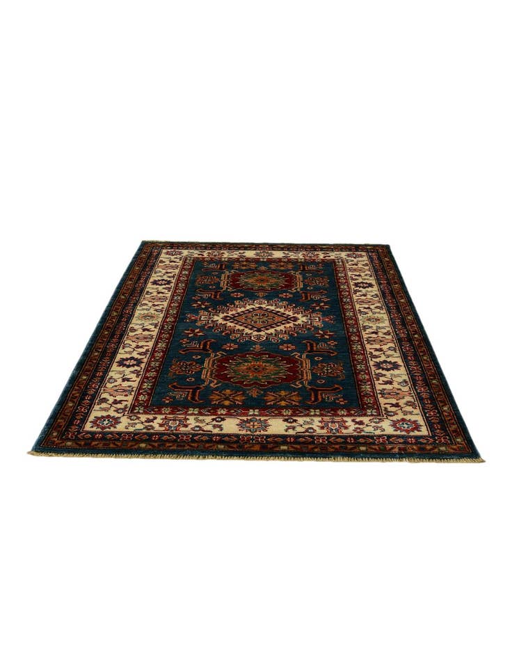 Detail image of 3' 4 x 5' 1 Hand Knotted Kazak Rug