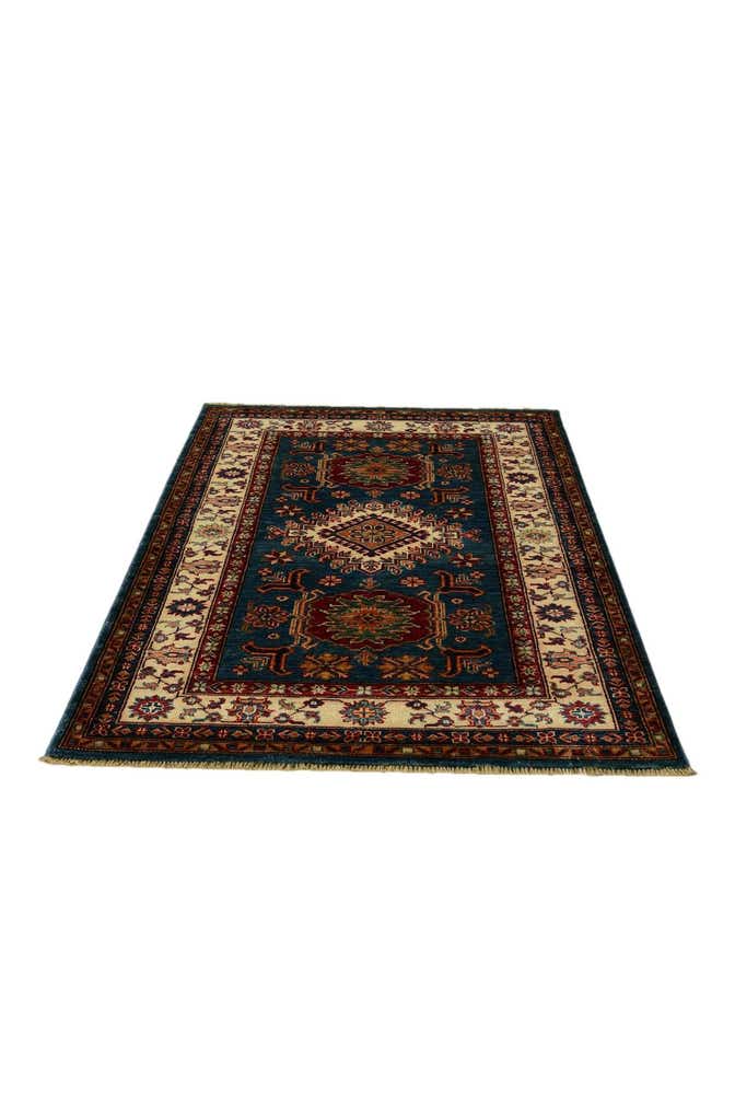 3' 4 x 5' 1 Hand Knotted Kazak Rug