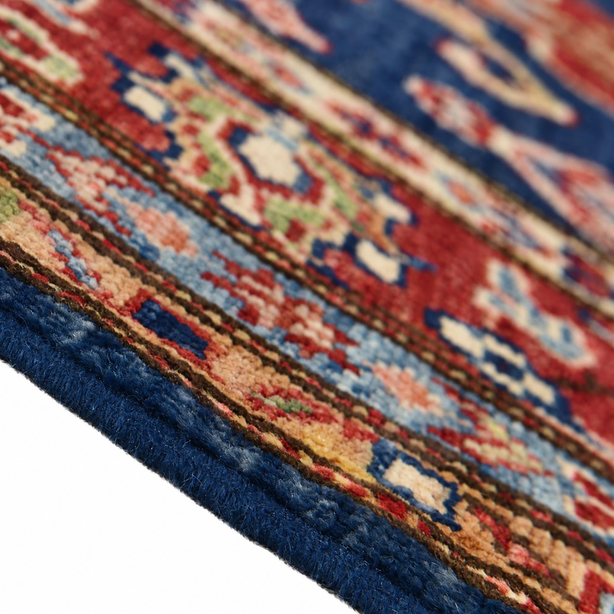 105cm x 165cm Hand Knotted Kazak Rug