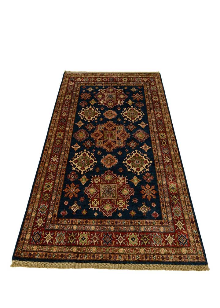 6' x 7' 11 Hand Knotted Kazak Rug