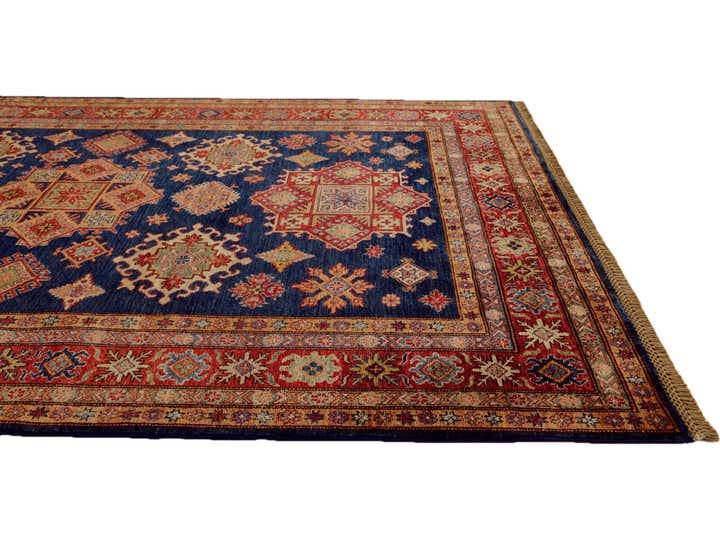 6' x 7' 11 Hand Knotted Kazak Rug