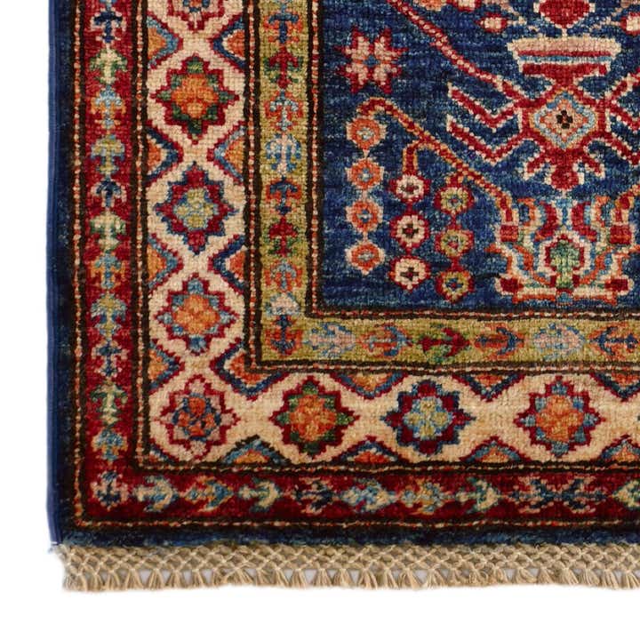 2' x 3' 1 Hand Knotted Kazak Rug