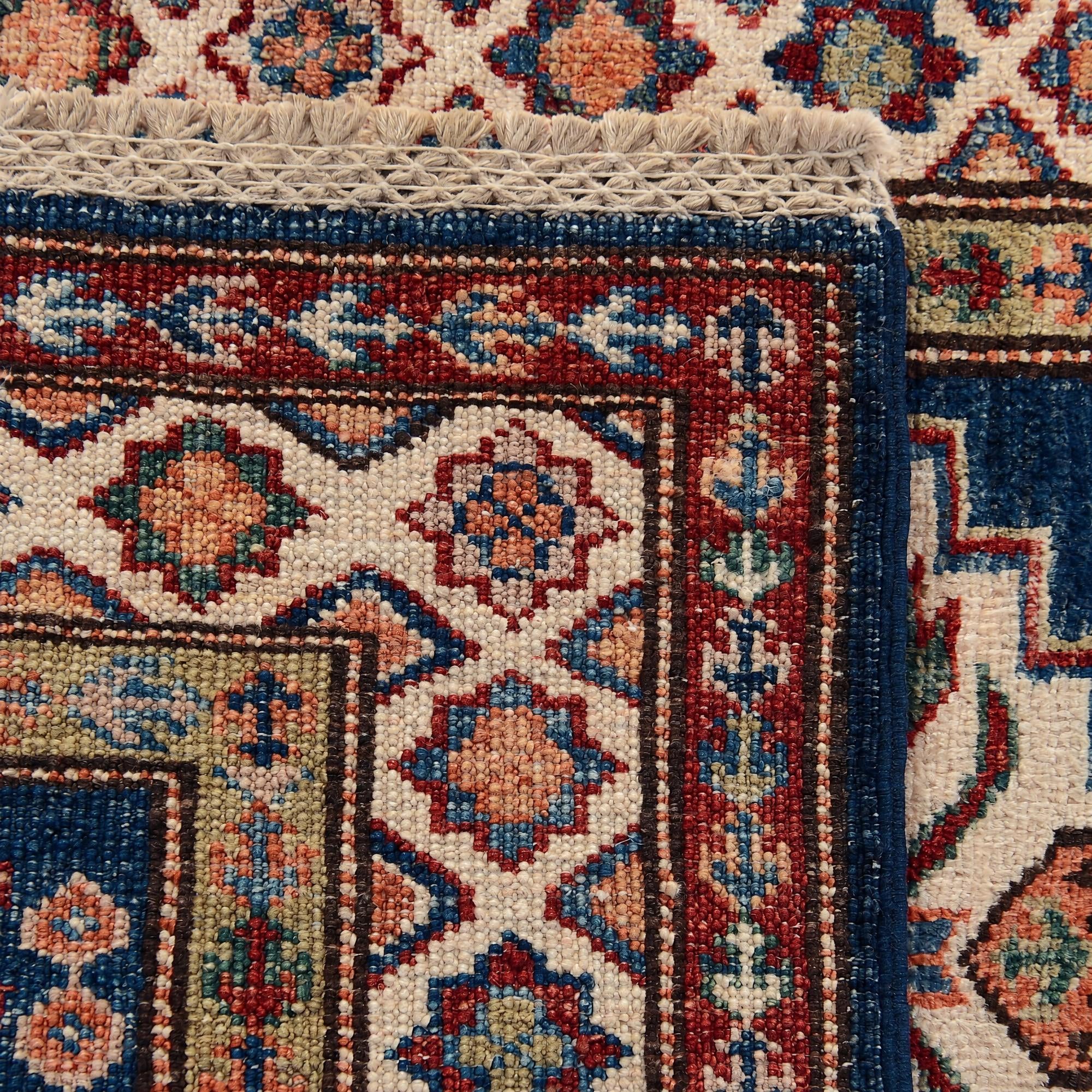 60cm x 95cm Hand Knotted Kazak Rug
