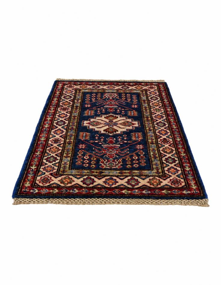 Detail image of 2' x 3' 2 Hand Knotted Kazak Rug