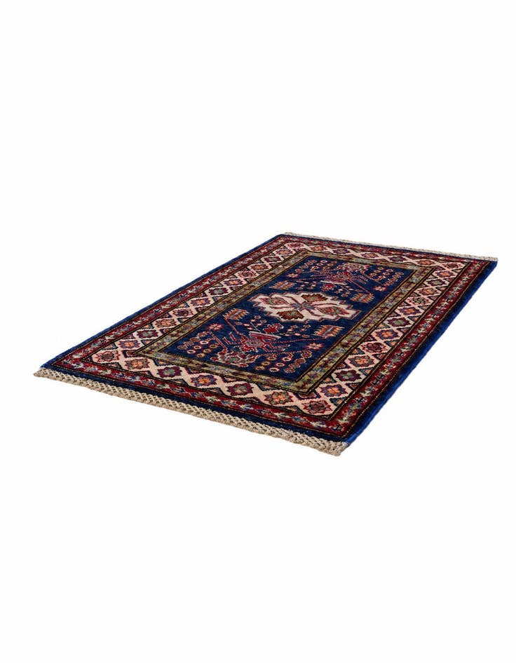 Detail image of 2' x 3' 2 Hand Knotted Kazak Rug
