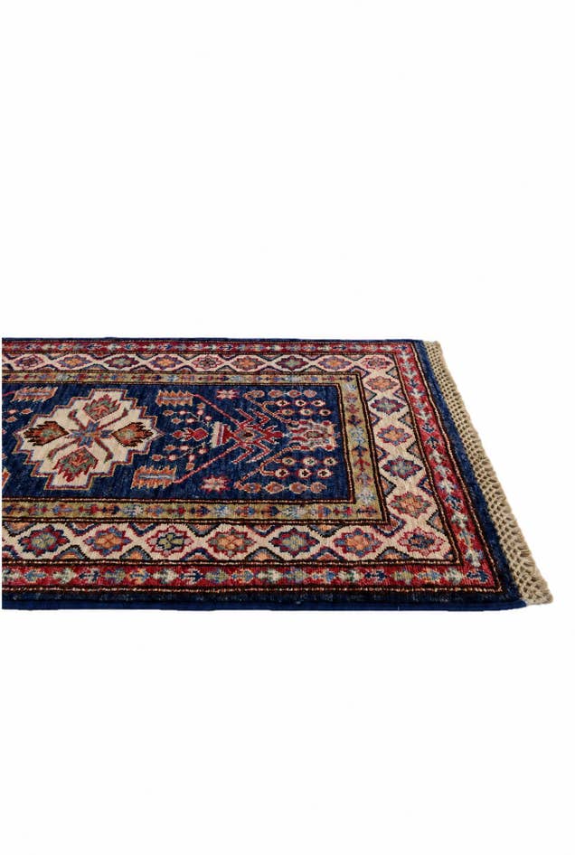 Detail image of 2' x 3' 2 Hand Knotted Kazak Rug