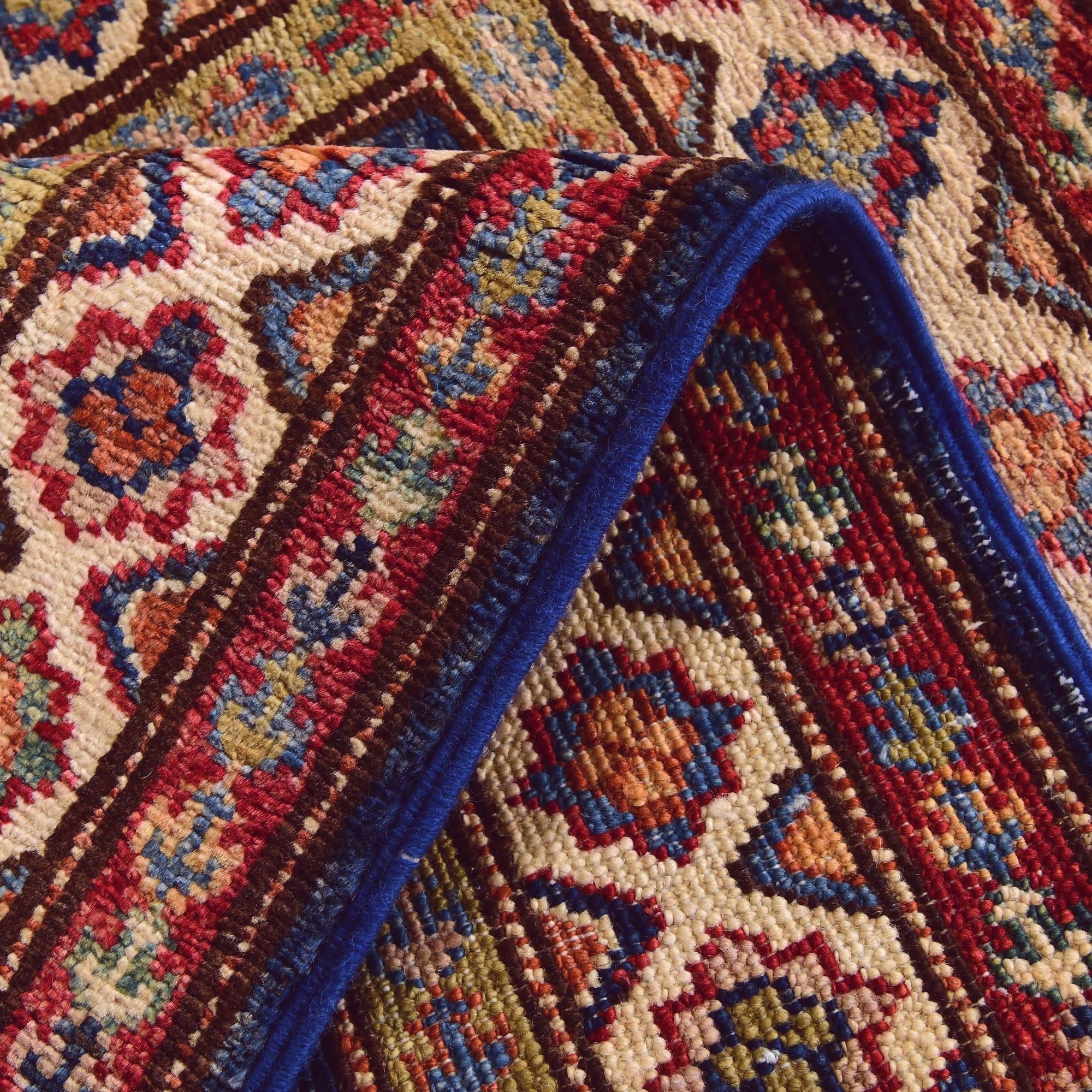 2' x 3' 2 Hand Knotted Kazak Rug