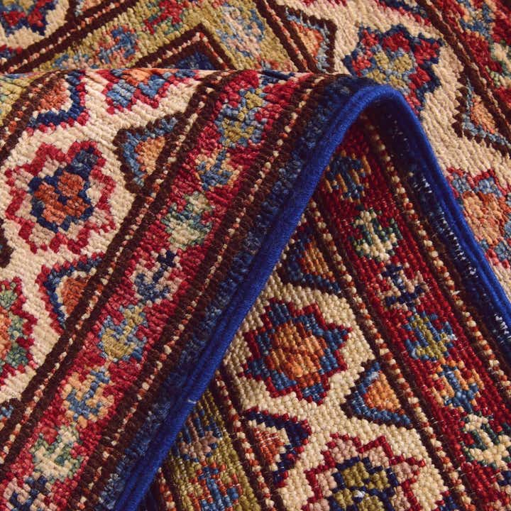 2' x 3' 2 Hand Knotted Kazak Rug