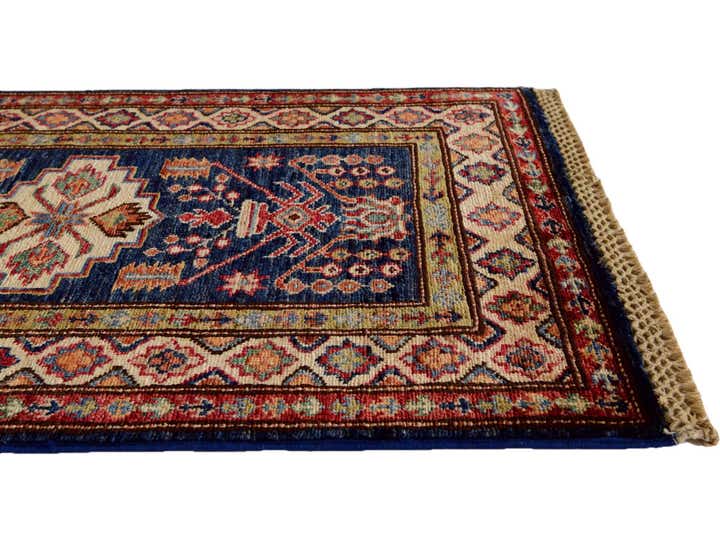 2' 1 x 3' 2 Hand Knotted Kazak Rug