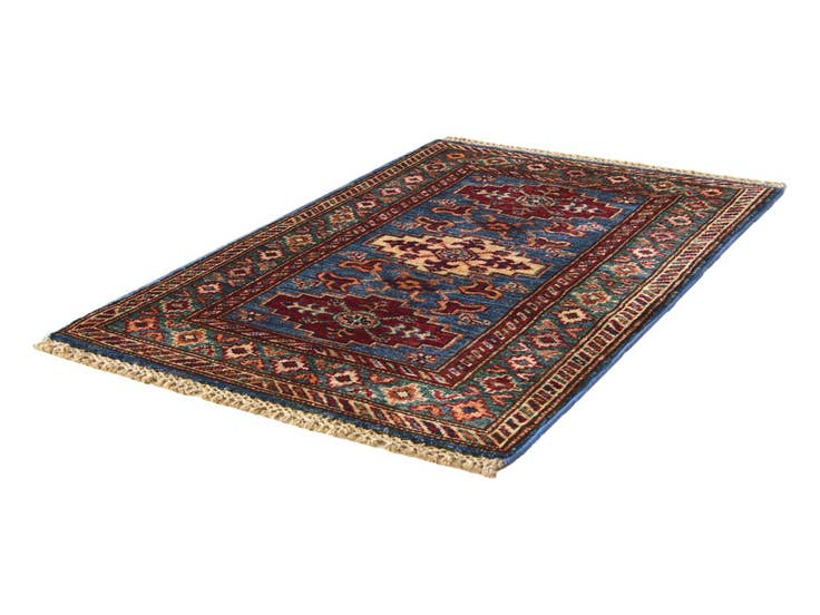 Detail image of 2' x 3' 1 Hand Knotted Kazak Rug