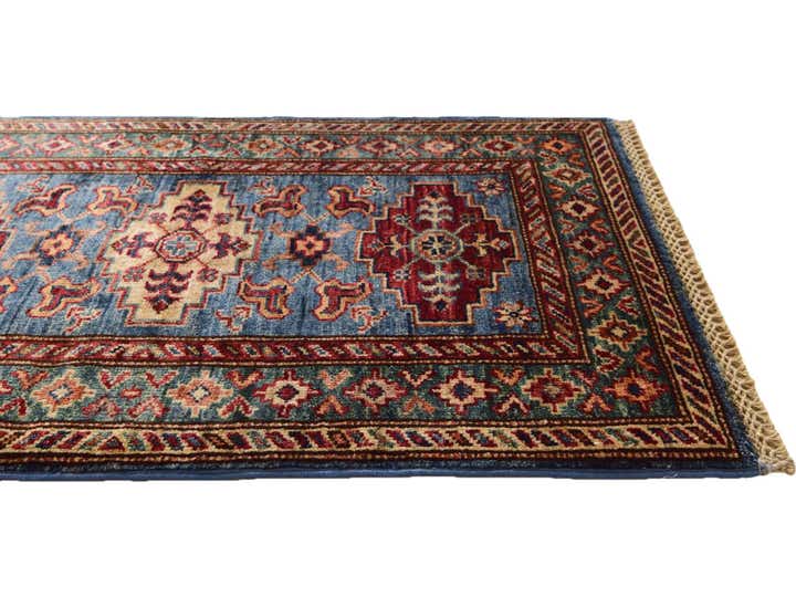 2' x 3' 1 Hand Knotted Kazak Rug