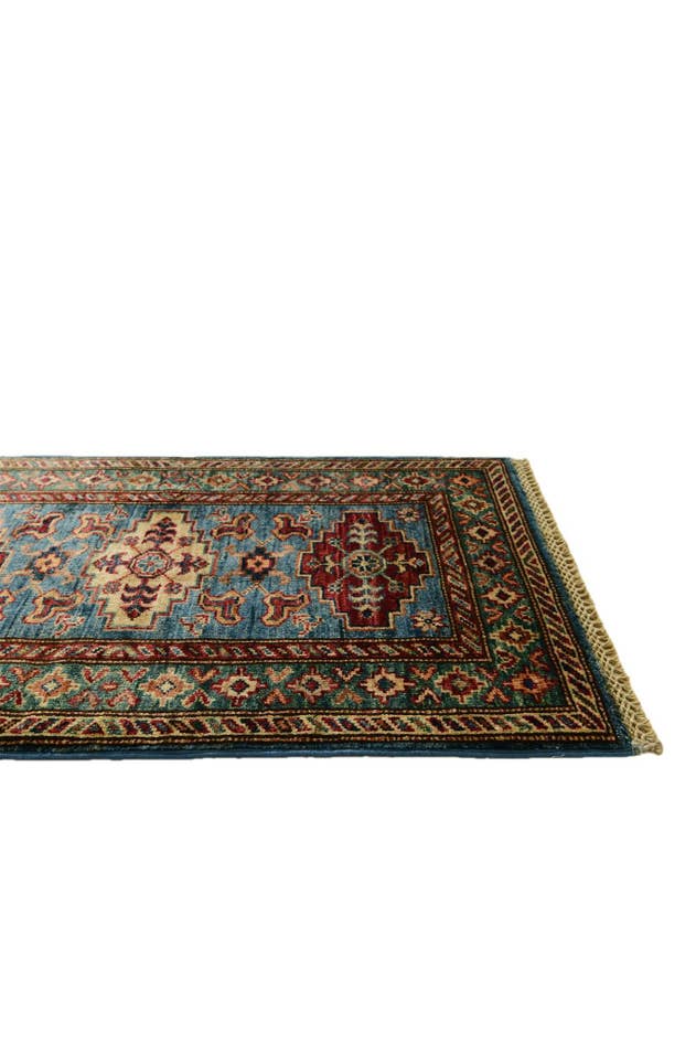 Detail image of 2' x 3' 1 Hand Knotted Kazak Rug