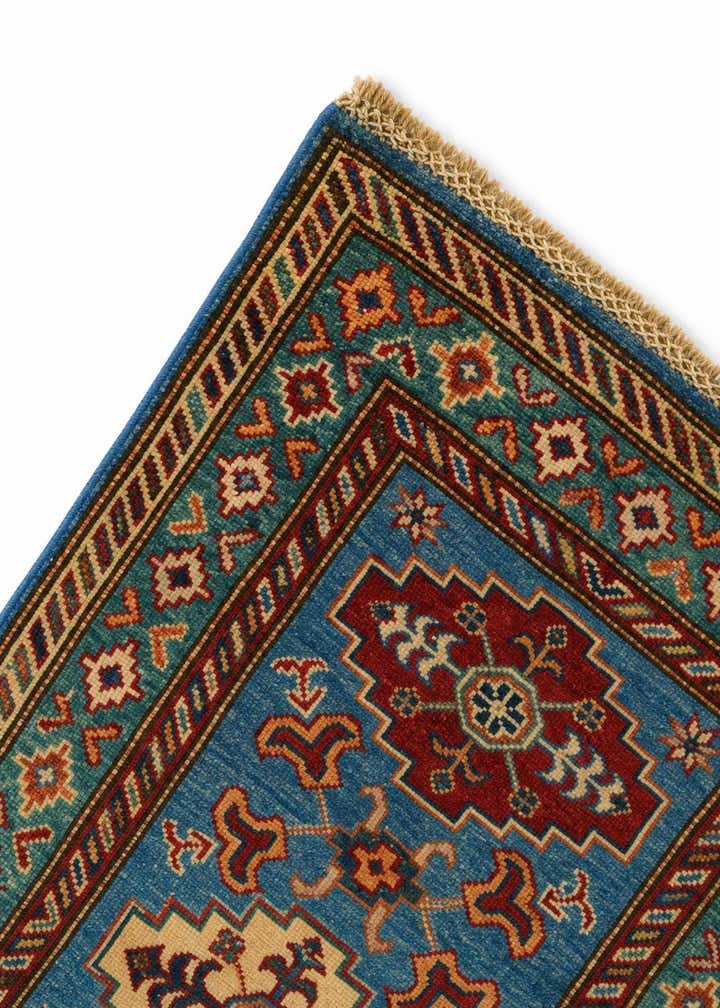 2' x 3' 1 Hand Knotted Kazak Rug