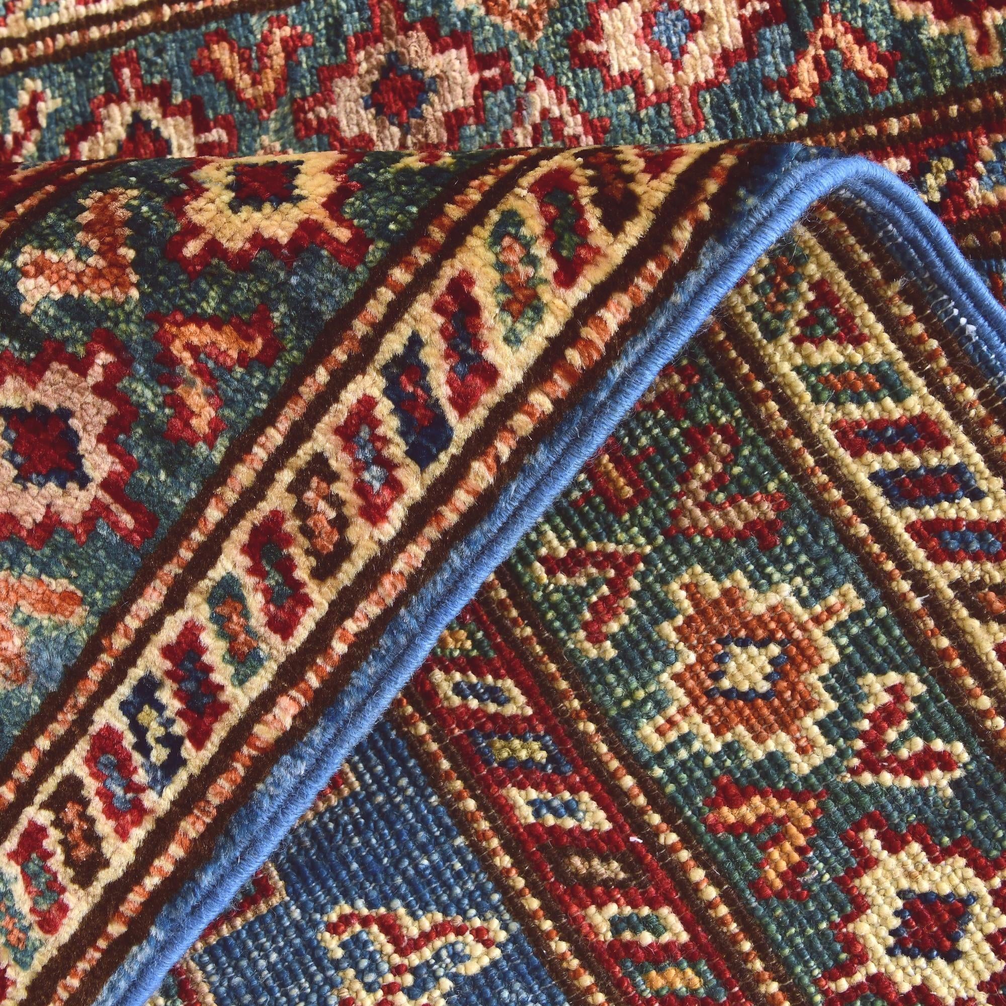 2' x 3' 1 Hand Knotted Kazak Rug
