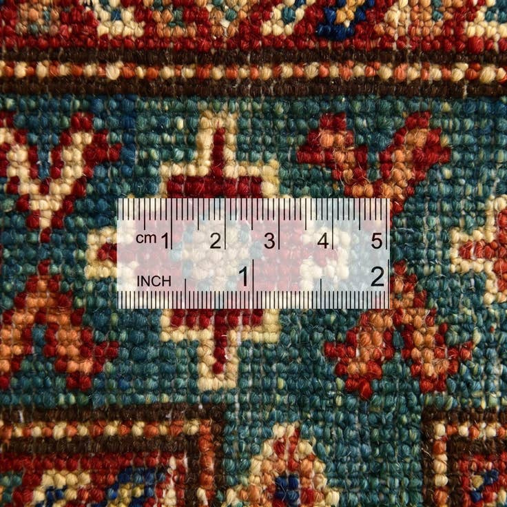 Detail image of 2' x 3' 1 Hand Knotted Kazak Rug
