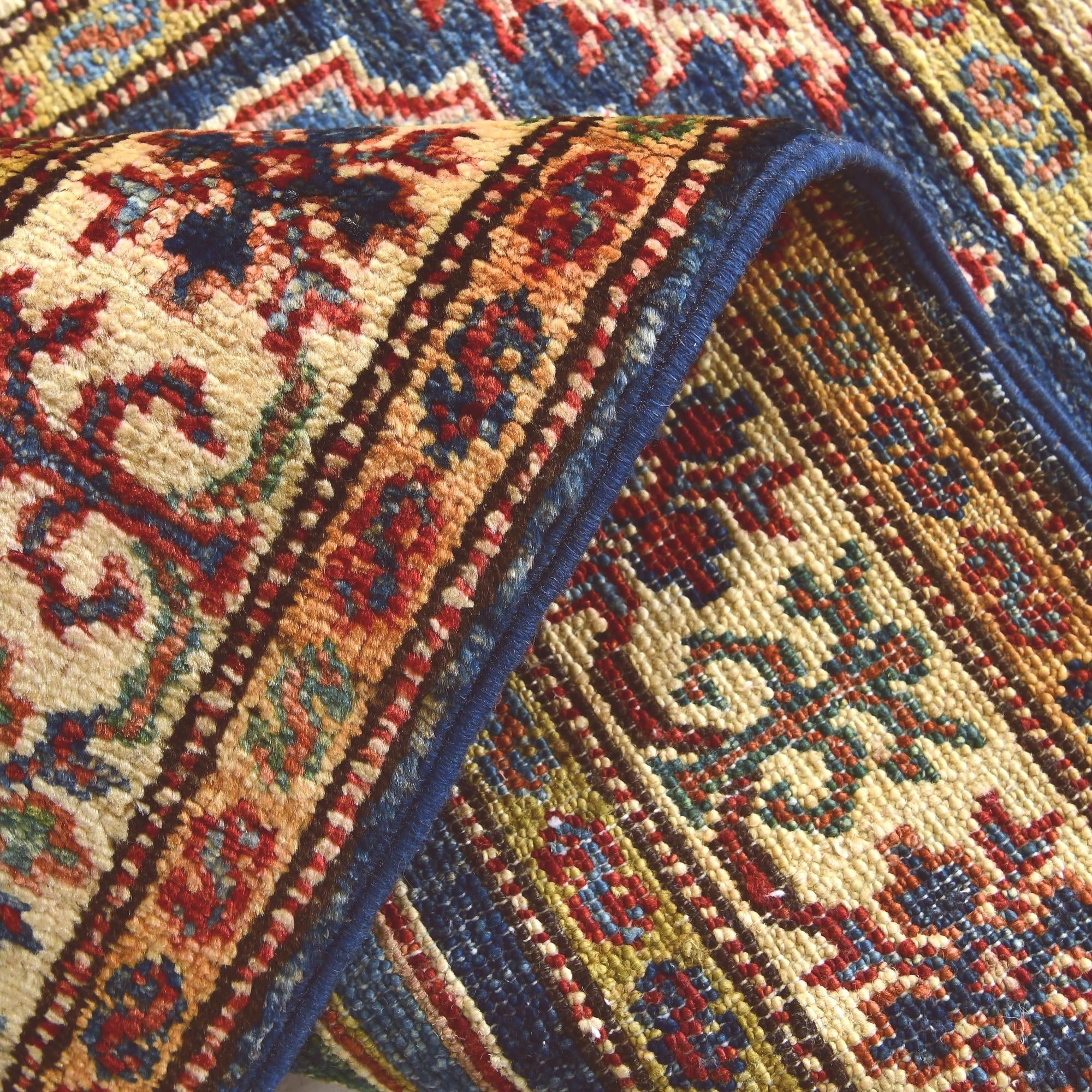 1' 10 x 2' 11 Hand Knotted Kazak Rug