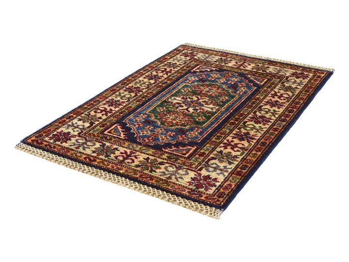 2' 1 x 3' Hand Knotted Kazak Rug