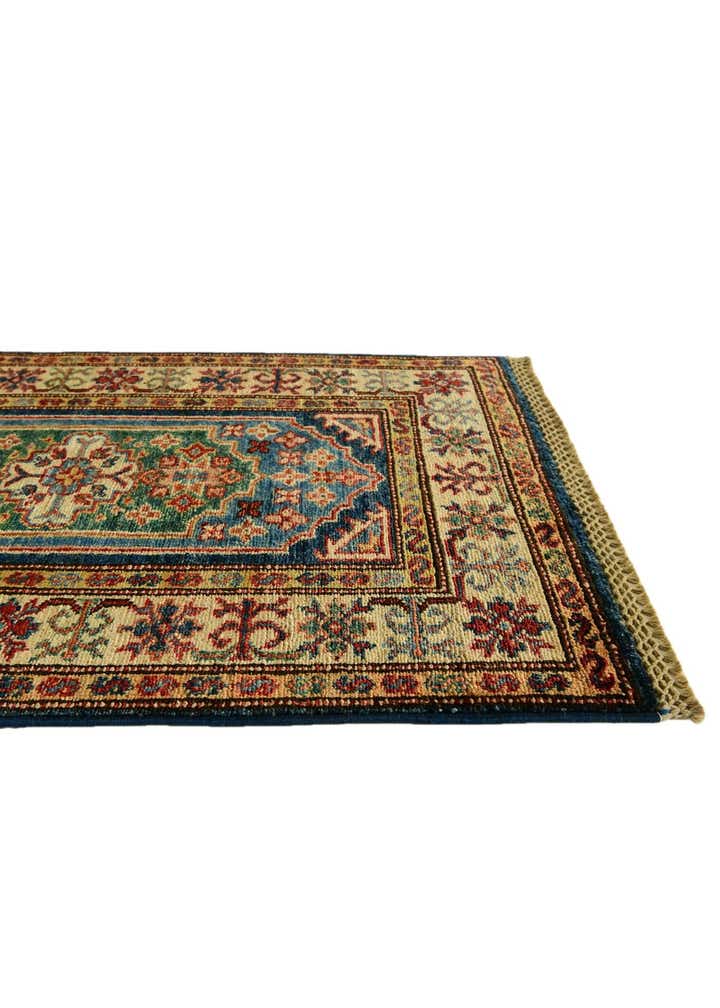 2' 1 x 3' Hand Knotted Kazak Rug