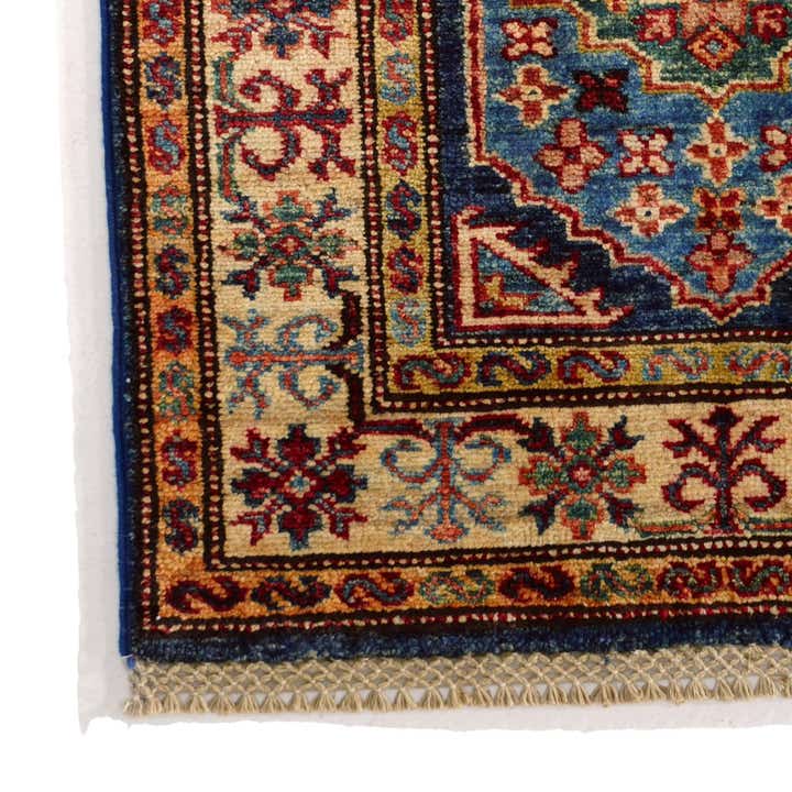2' 1 x 3' Hand Knotted Kazak Rug