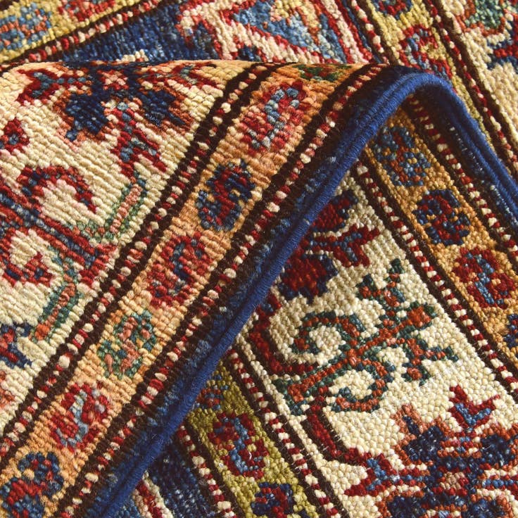 Detail image of 2' 1 x 3' Hand Knotted Kazak Rug