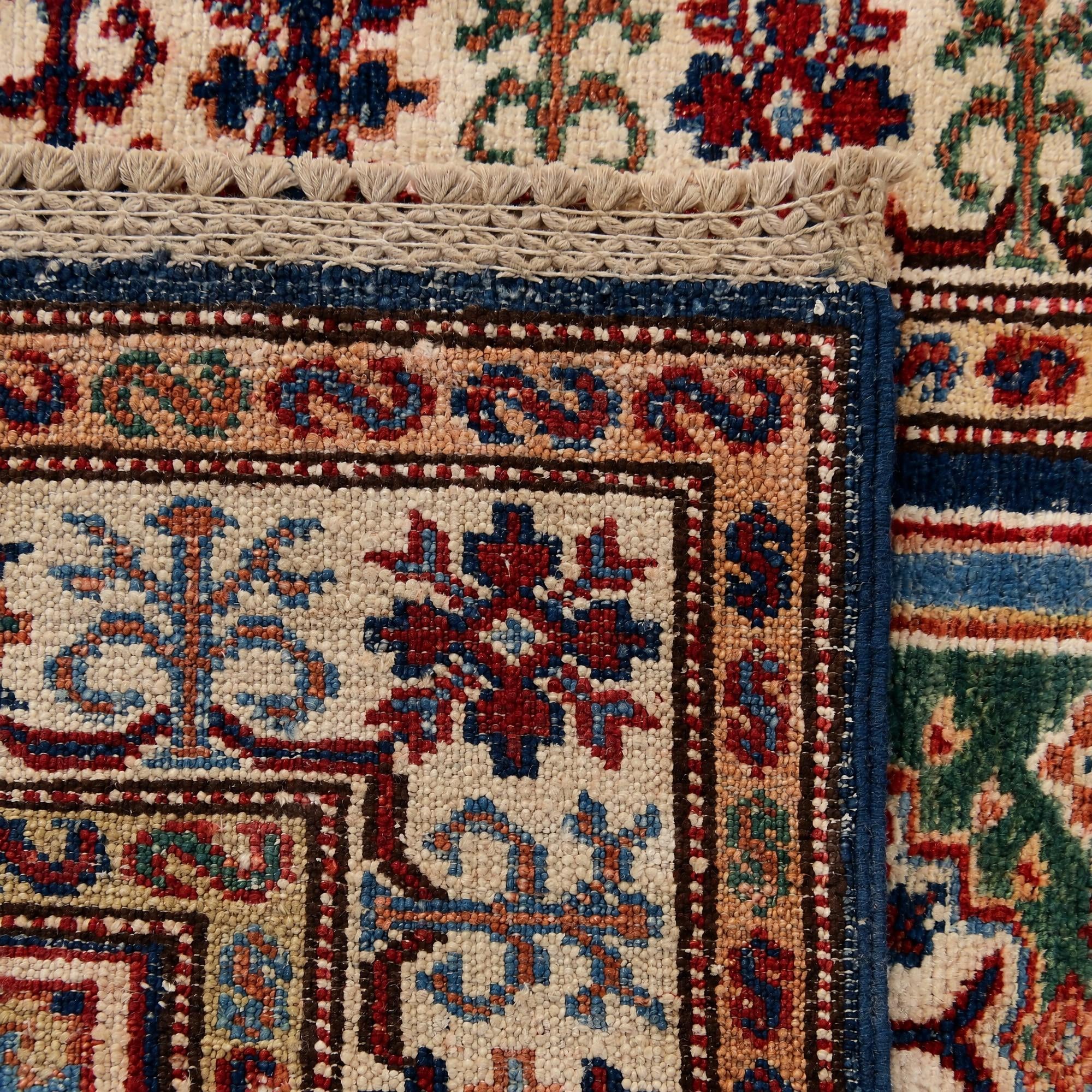 65cm x 90cm Hand Knotted Kazak Rug