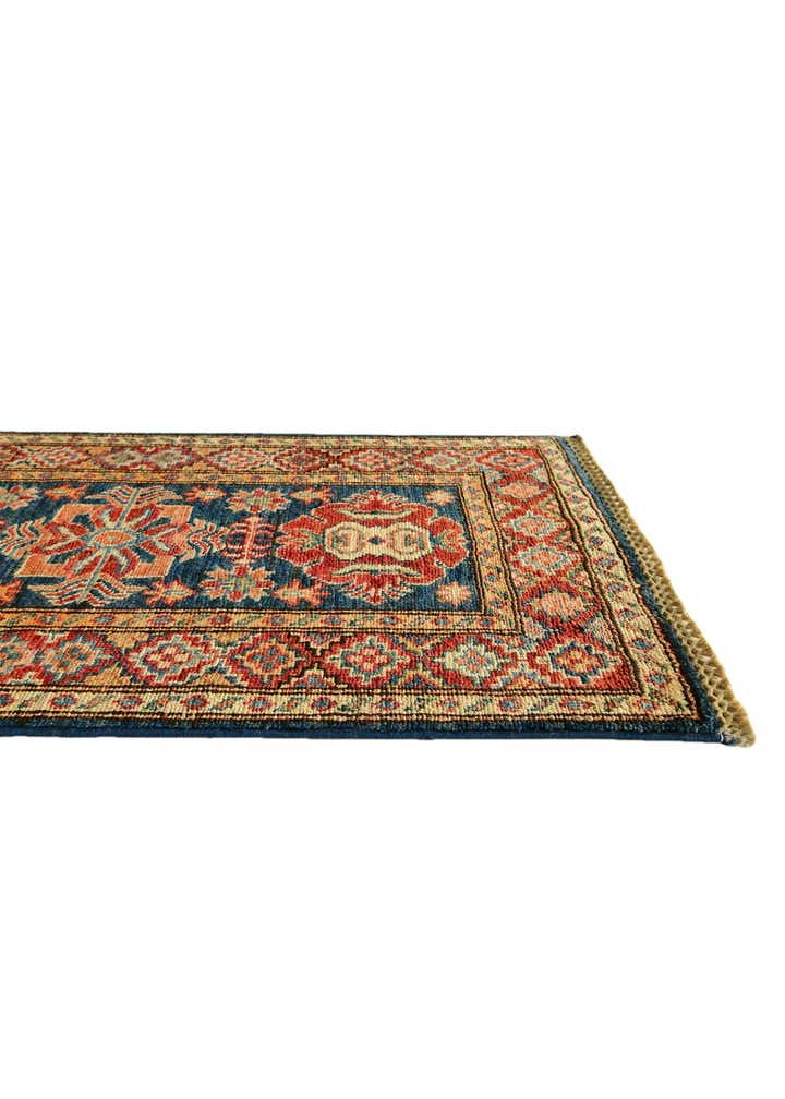 1' 11 x 3' 2 Hand Knotted Kazak Rug