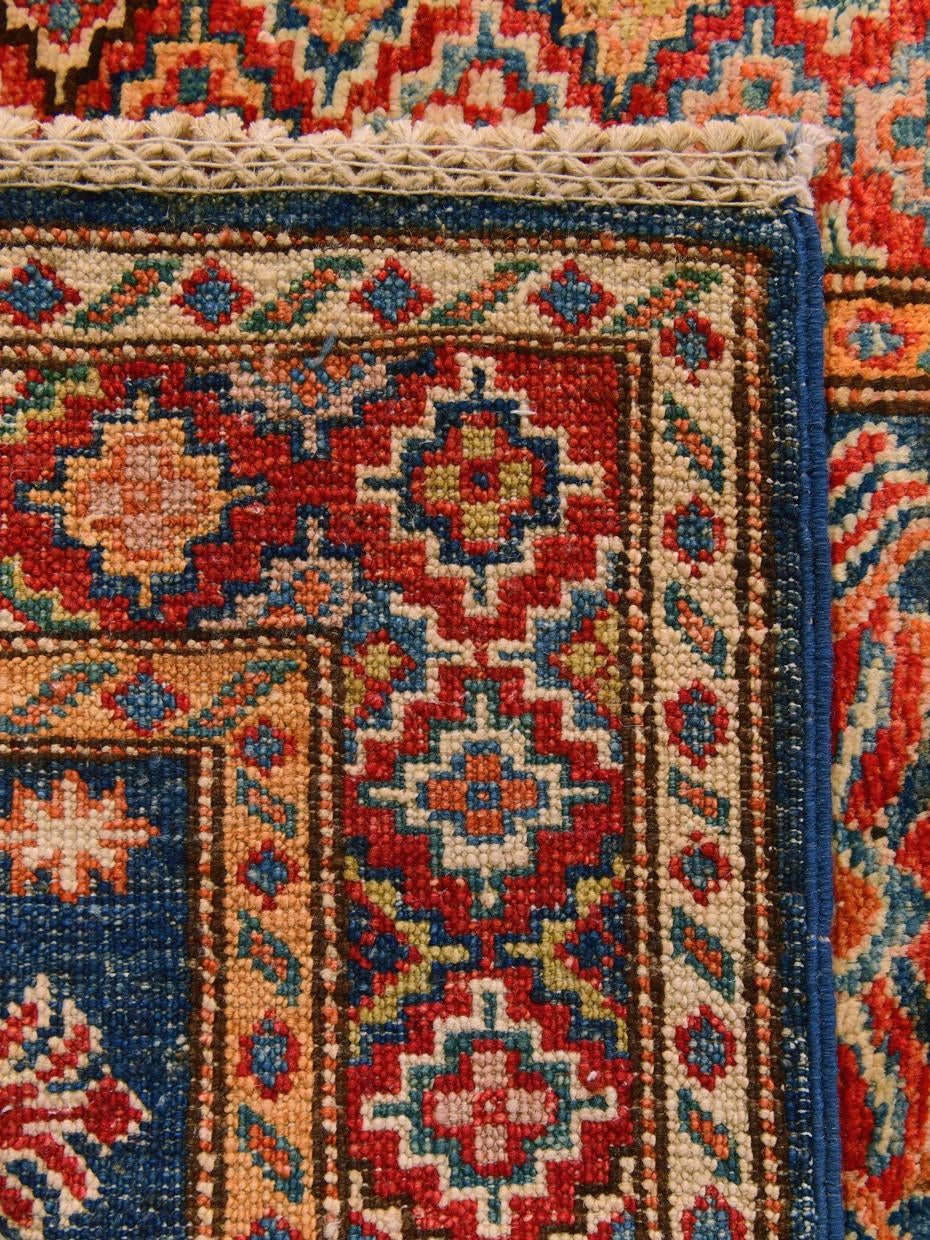 60cm x 95cm Hand Knotted Kazak Rug