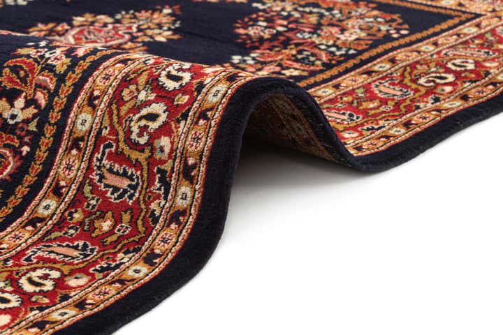 4' x 6' 1 Hand Knotted Kerman Wool Rug