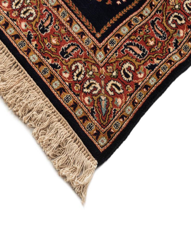Detail image of 4' x 6' Hand Knotted Kerman Oriental Wool Rug