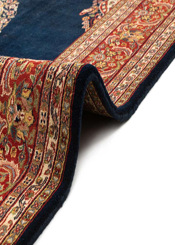 8' 6 x 11' Hand Knotted Kerman Wool Rug