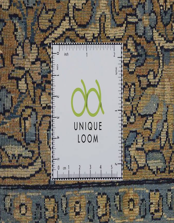 Detail image of 9' 10 x 13' Hand Knotted Kerman Persian Wool Rug