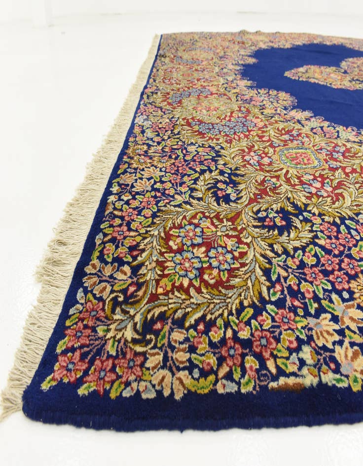 Detail image of 8' 9 x 12' 2 Hand Knotted Kerman Persian Wool Rug