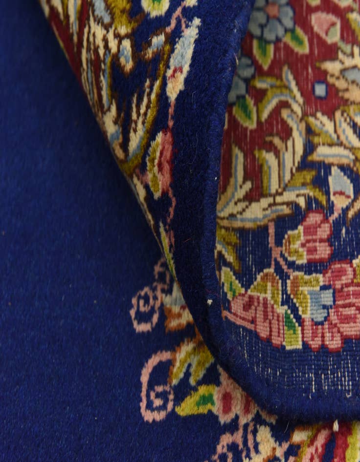 Detail image of 8' 9 x 12' 2 Hand Knotted Kerman Persian Wool Rug