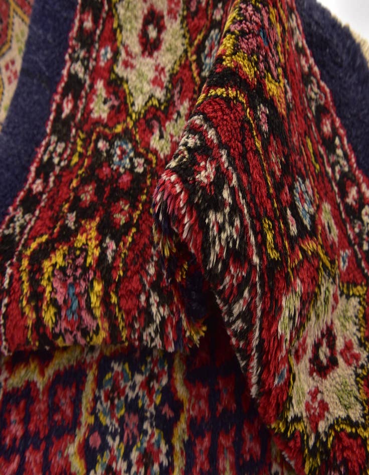 Detail image of 6' 6 x 9' 5  Hand Knotted Kerman Wool Rug