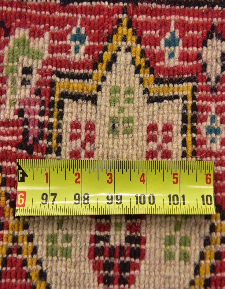 Detail image of 6' 6 x 9' 5  Hand Knotted Kerman Wool Rug