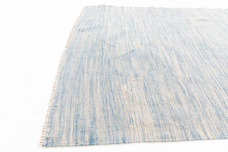 Detail image of 3' 9 x 6' Hand Woven Kilim Maymana Wool Rug