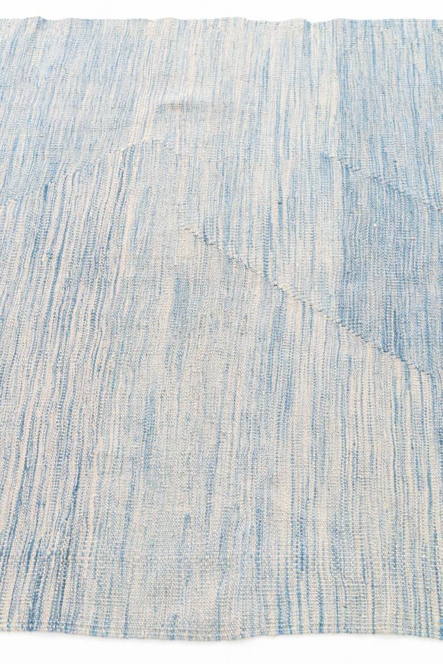 Detail image of 3' 9 x 6' Hand Woven Kilim Maymana Wool Rug
