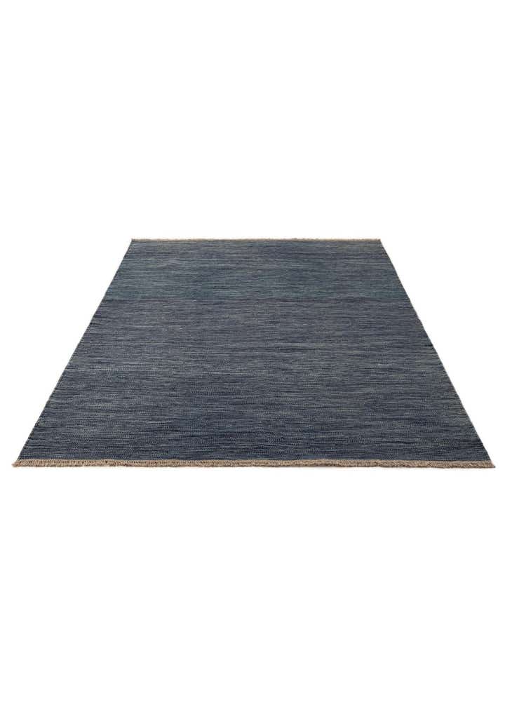 4' 3 x 6' 2 Hand Woven Kilim Modern Wool Rug