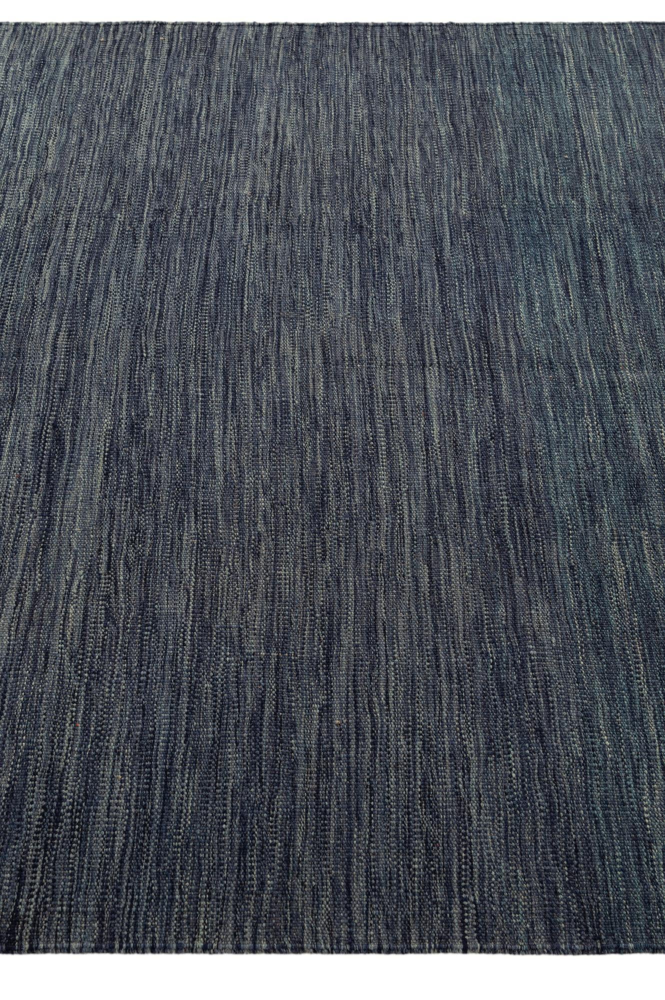 4' 3 x 6' 2 Hand Woven Kilim Modern Wool Rug