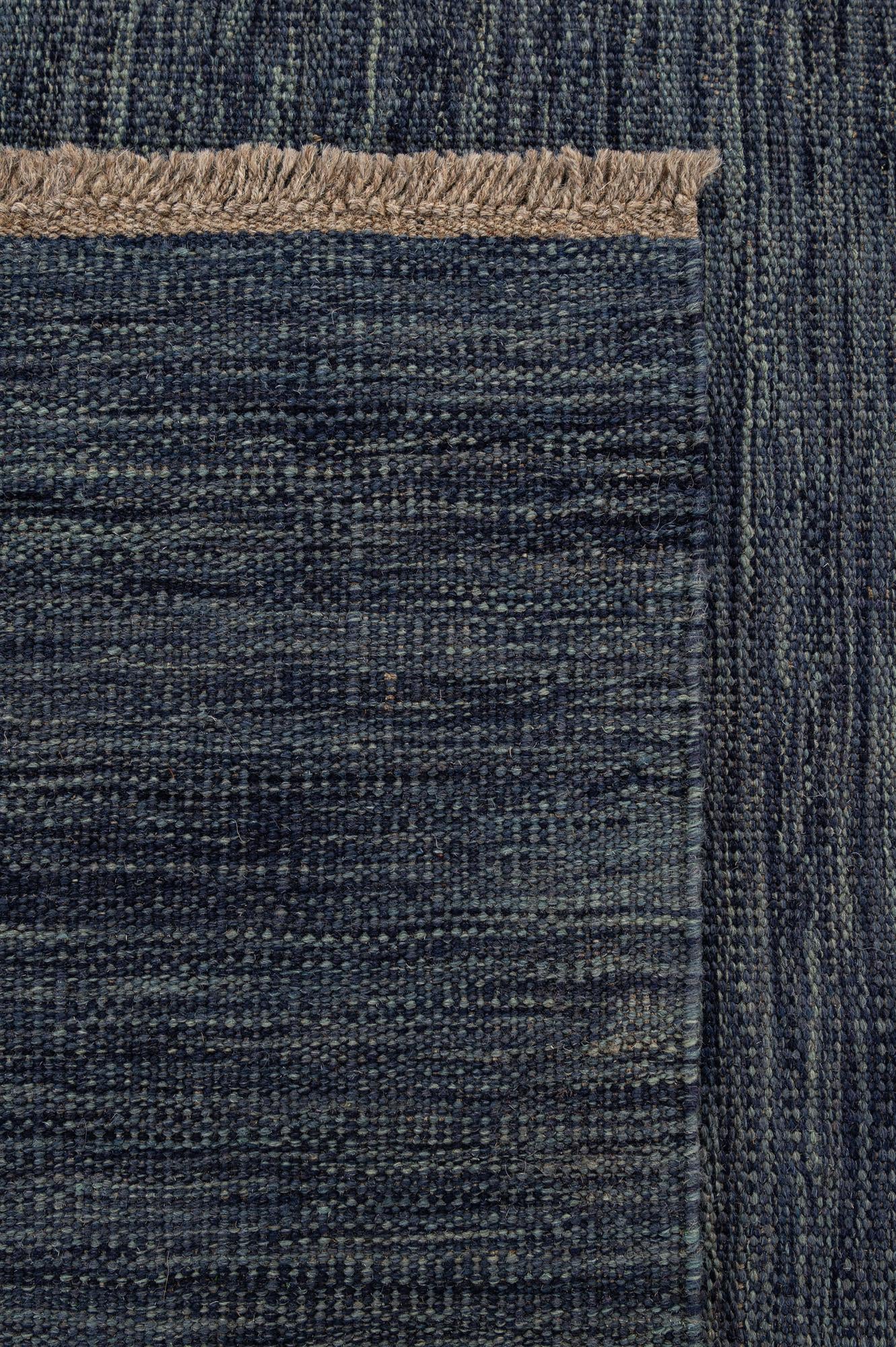 4' 3 x 6' 2 Hand Woven Kilim Modern Wool Rug