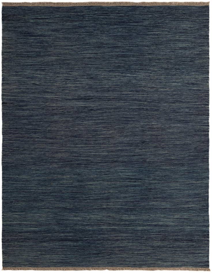 Detail image of 4' 3 x 6' 2 Hand Woven Kilim Modern Wool Rug
