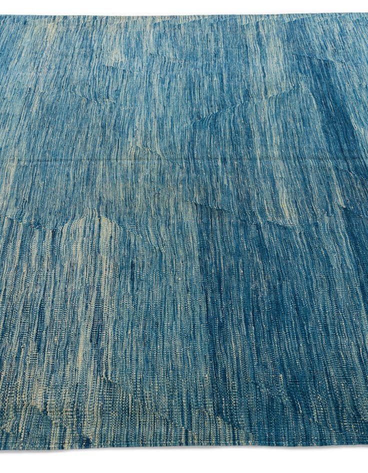 Detail image of 5' 7 x 8' 2  Hand Woven Kilim Modern Wool Rug