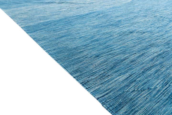 6' 8 x 9' 10 Hand Woven Kilim Modern Wool Rug
