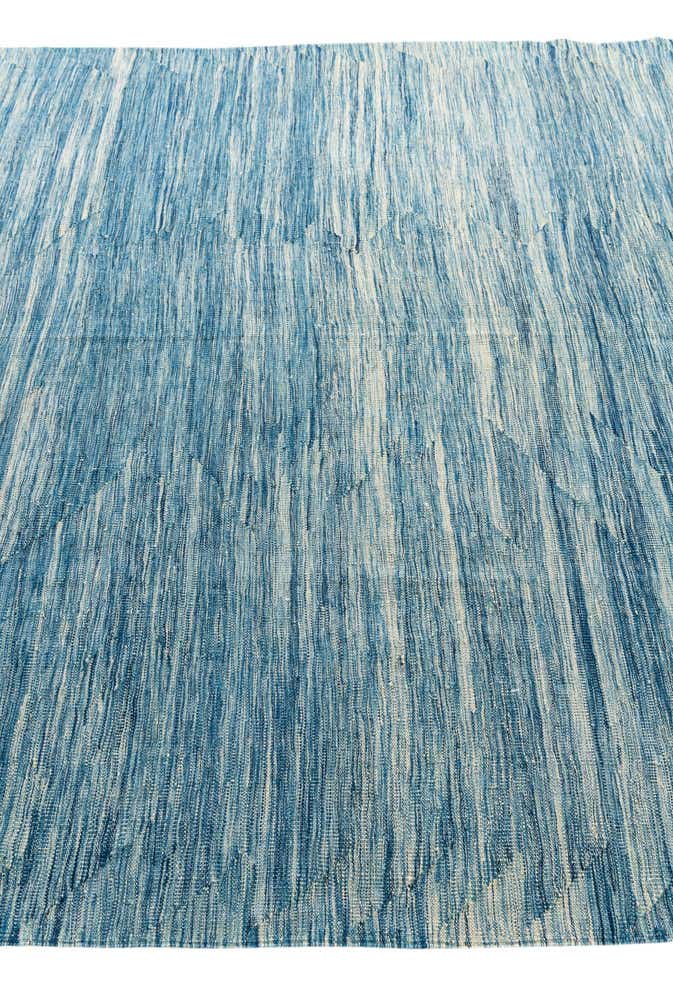 6' 5 x 9' 8 Hand Woven Kilim Modern Wool Rug