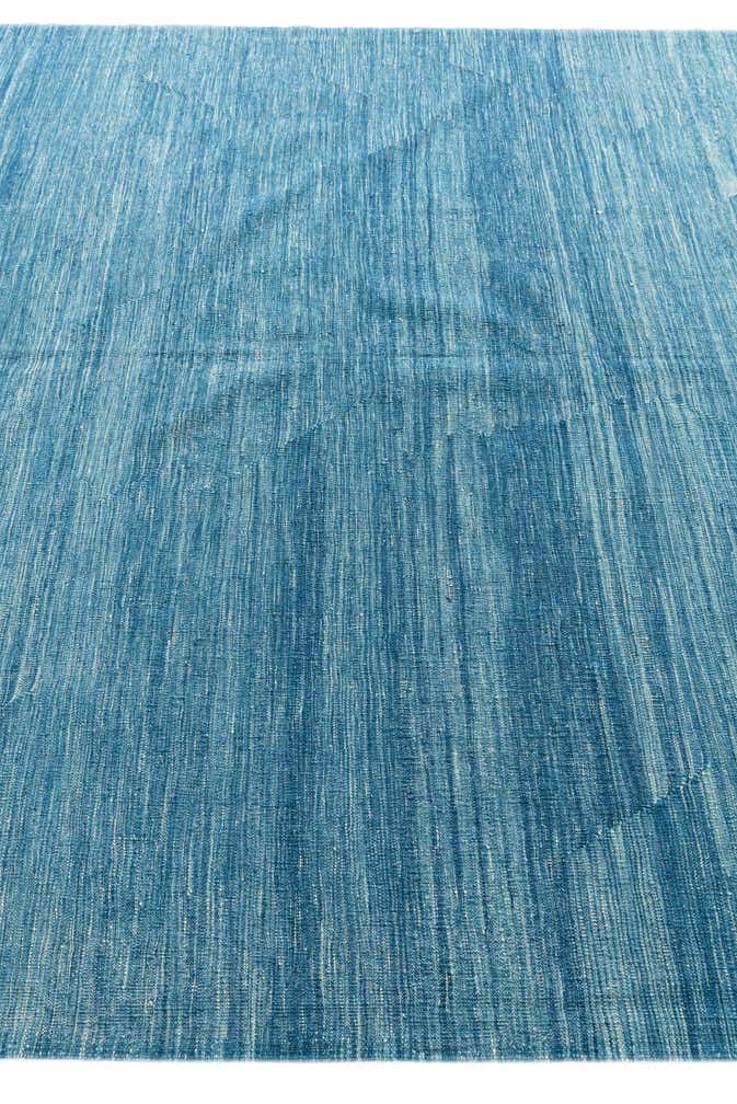 6' 10 x 9' 6 Hand Woven Kilim Modern Wool Rug